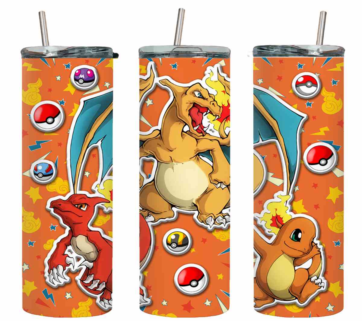 Charmander, Charmeleon, Charizard-8055
